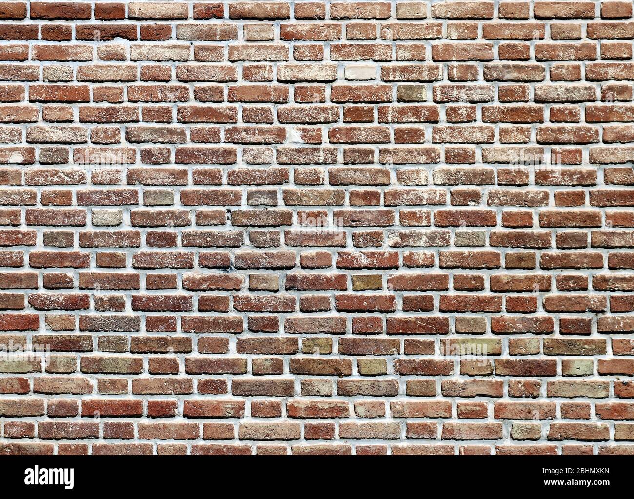 Full background with texture of old brick wall Stock Photo - Alamy