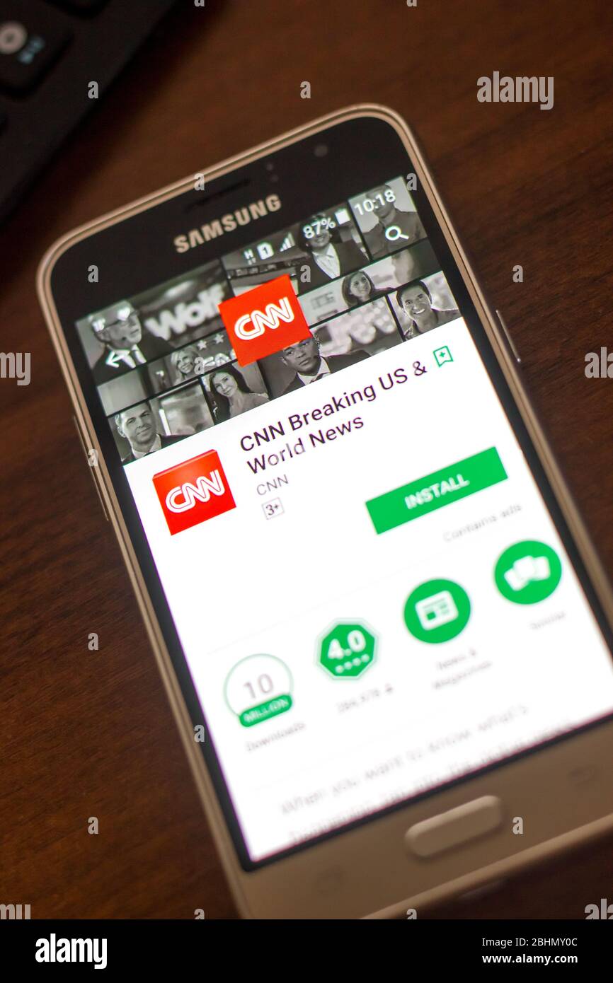 Cnn App Logo High Resolution Stock Photography and Images - Alamy