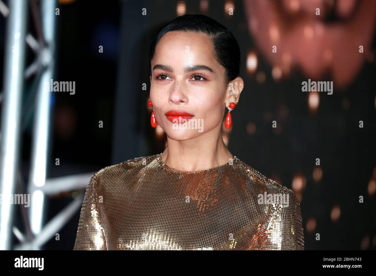 Zoe Kravitz Attends The Ee British Academy Film Awards 2020 At Royal