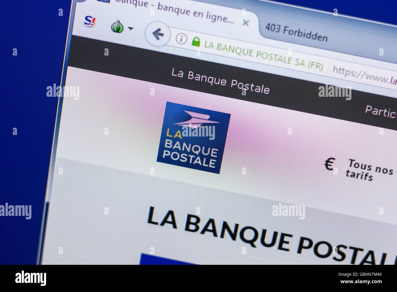 La banque postale sign hi-res stock photography and images - Alamy
