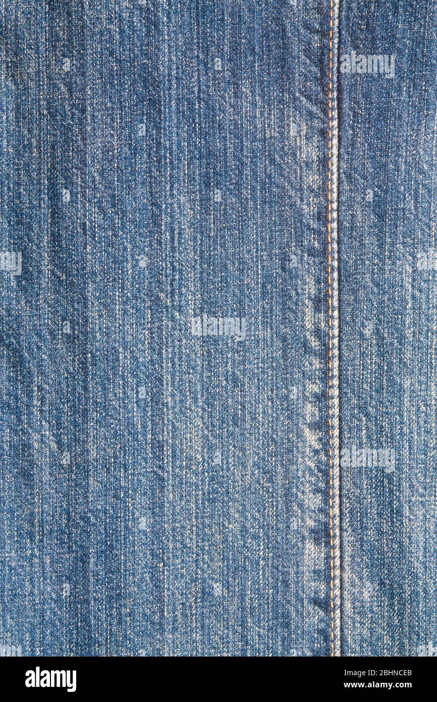 jeans texture with seams Stock Photo - Alamy