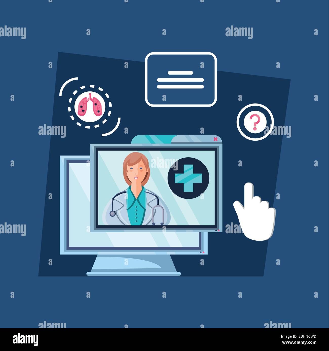 Cov app Stock Vector Images - Alamy