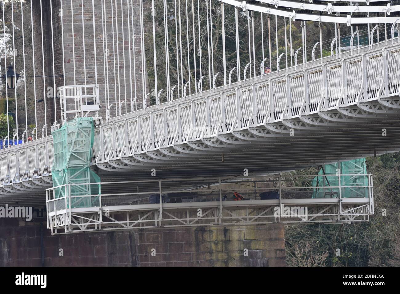 Underneath Clifton Suspension Bridge, Bristol, England Stock Photo Alamy