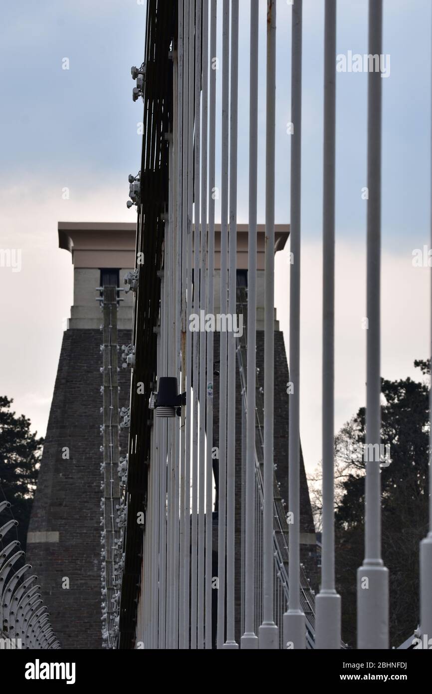 Clifton Suspension Bridge, Bristol, UK, England Stock Photo