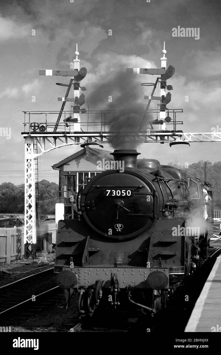 City of Peterborough 73050 Steam train, Nene Valley Railway, Wansford ...