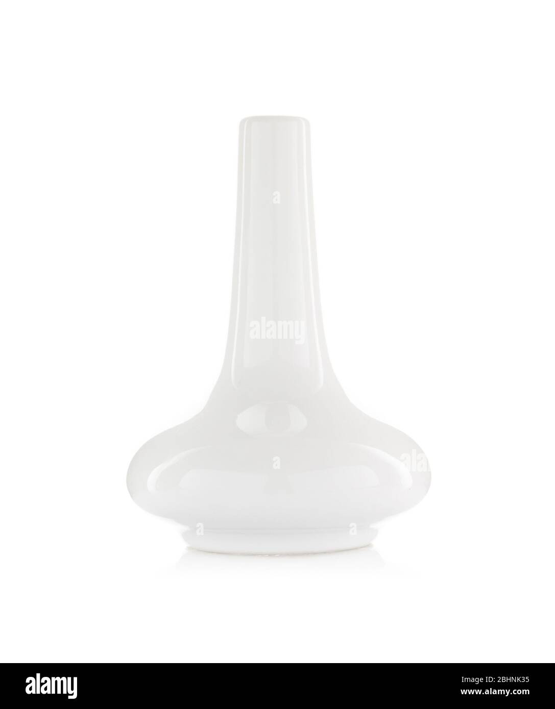 white vase isolated on white background Stock Photo - Alamy