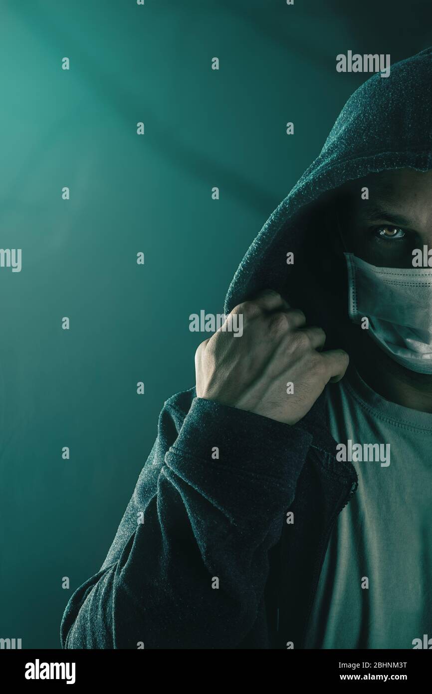 Gangster Wearing Mask High Resolution Stock Photography And Images Alamy