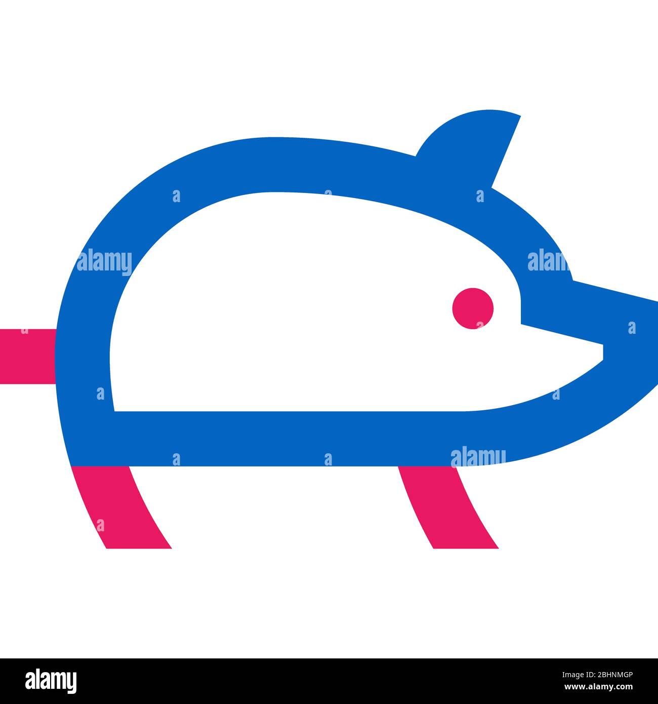Pig vector icon Stock Vector Image & Art - Alamy