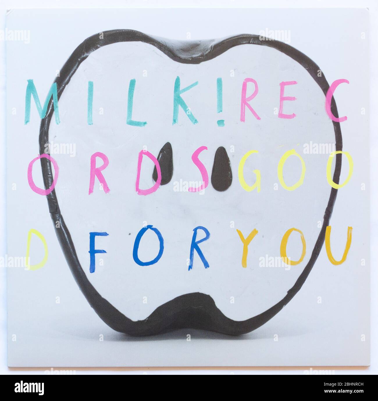 The cover of Good For You compilation album on independent label, Milk Records - Editorial use only Stock Photo