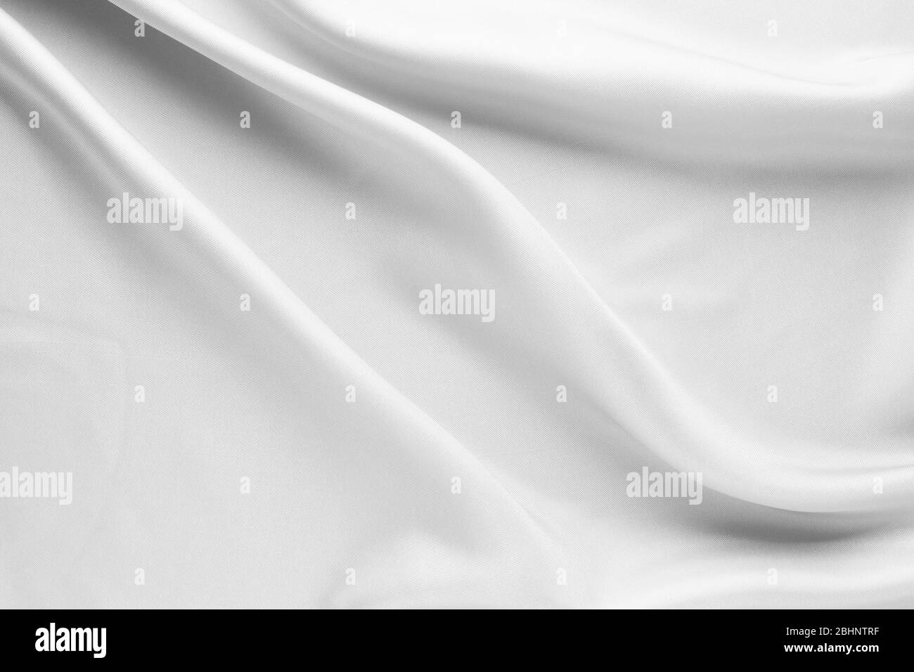 white fabric texture background Stock Photo