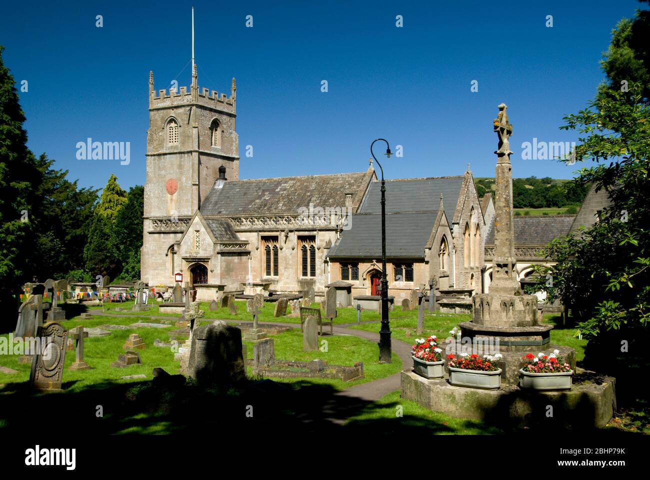 St Nicholas Church, Bathampton near Bath, Somerset Stock Photo Alamy