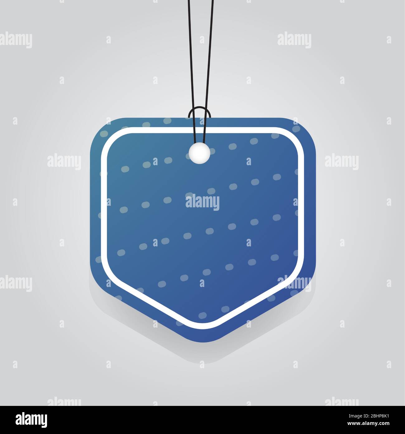 comercial tag with blue vibrant color Stock Vector Image & Art - Alamy