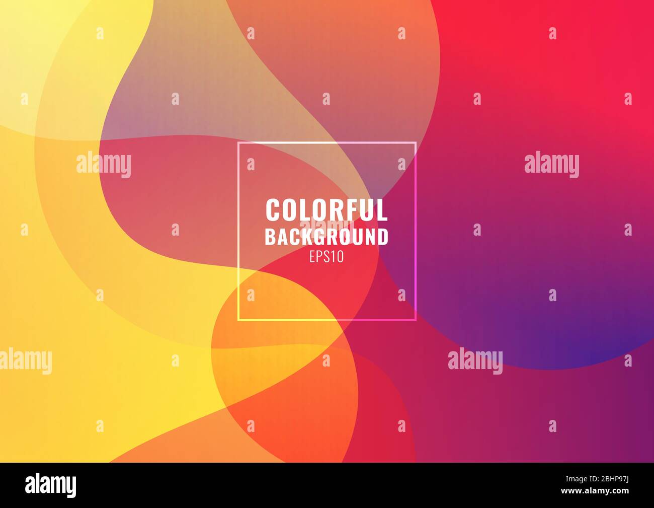 Abstract fluid colorful gradient shape background. Vector illustration ...