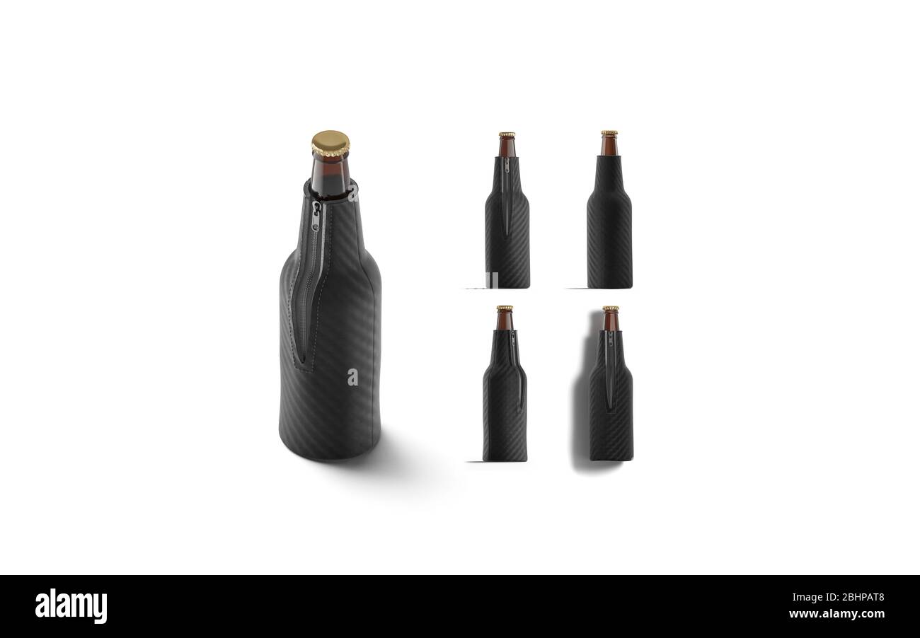 Blank beer bottle deals koozies
