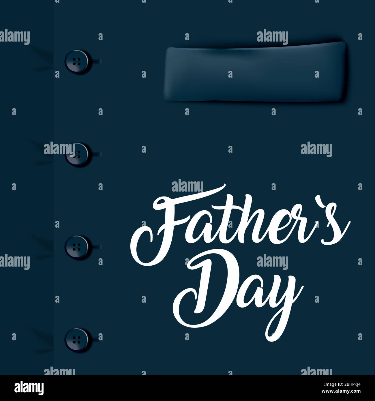 happy fathers day card with elegant male suit Stock Vector Image & Art ...