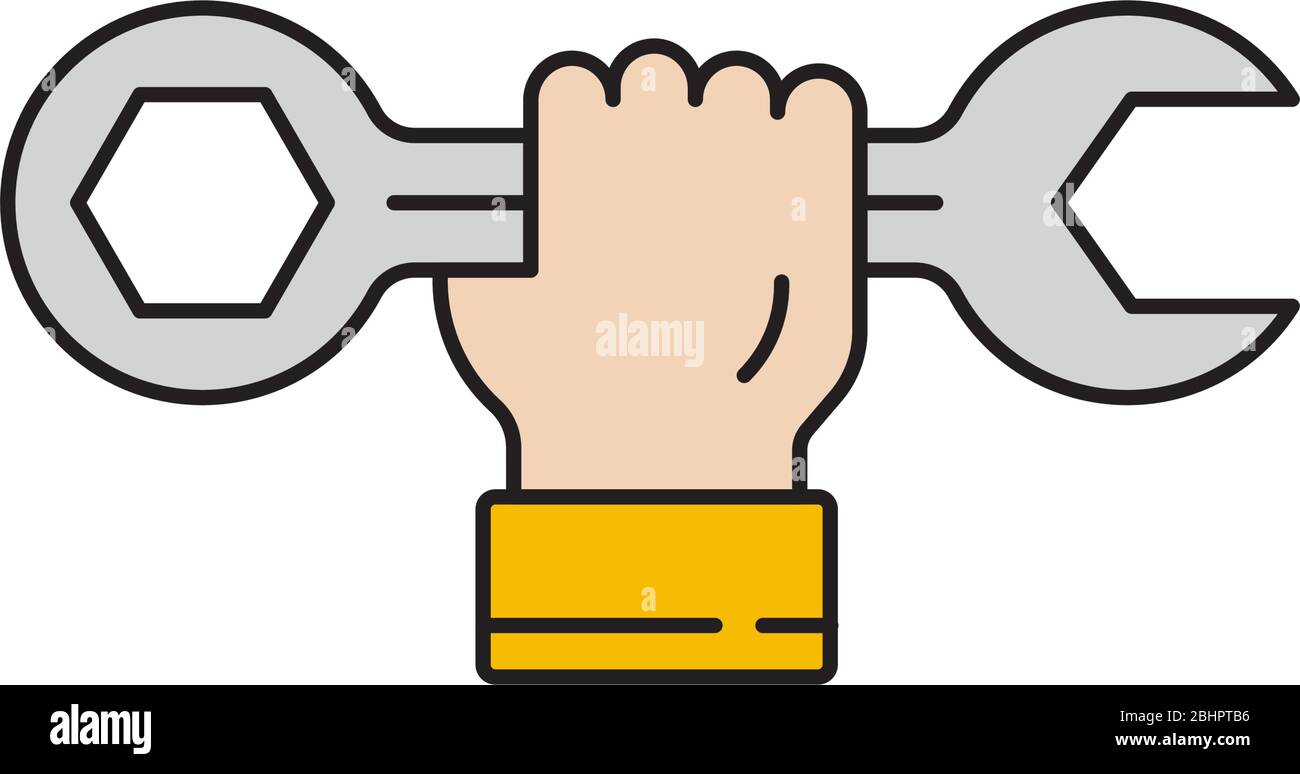 Service Tools vector icon symbol maintenance or preference isolated on ...