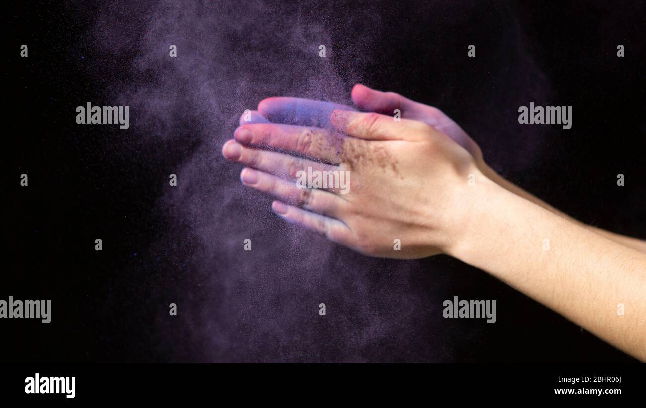 Purple hands hires stock photography and images Alamy
