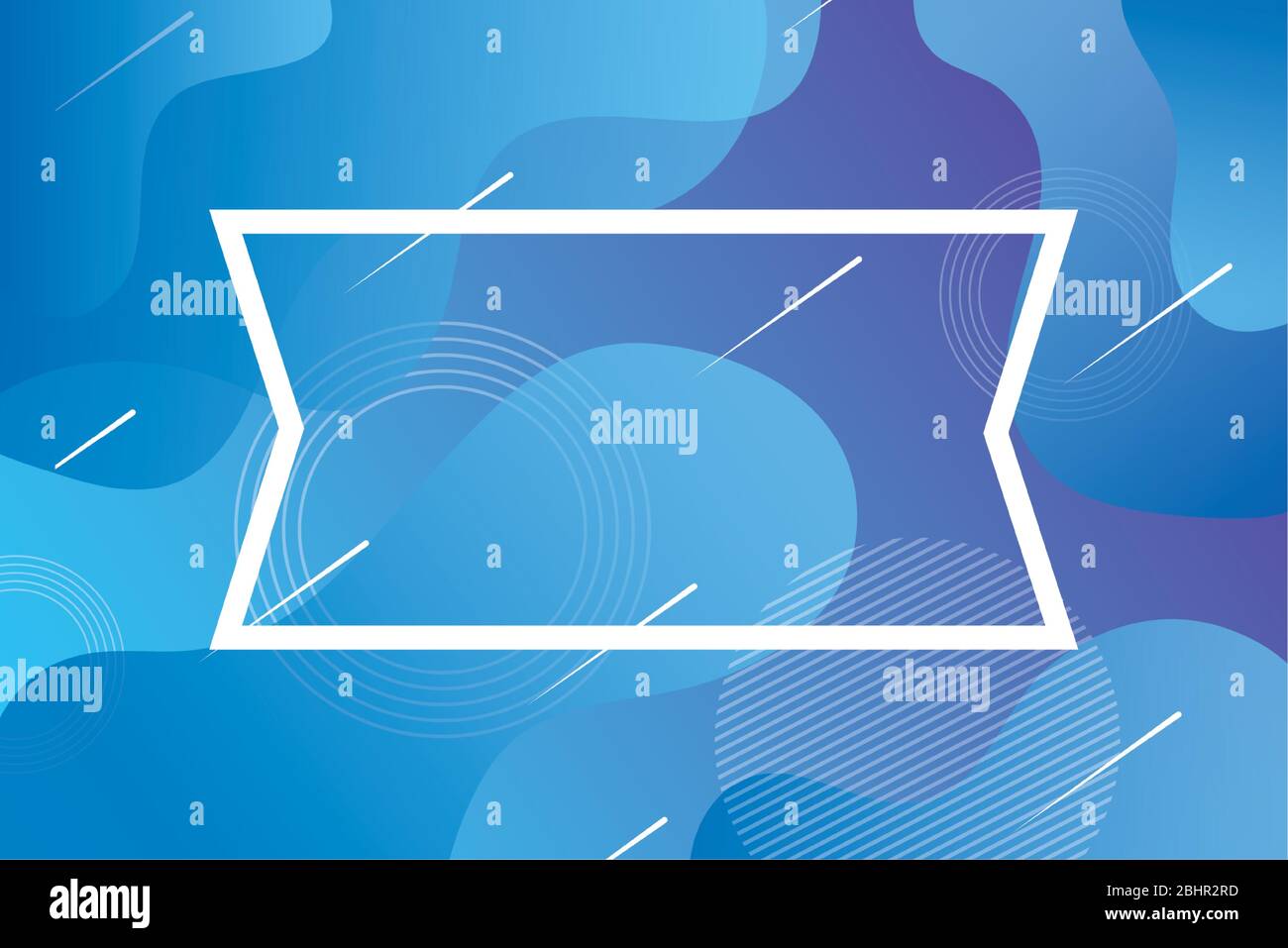 blue vibrant colors background square frame Stock Vector Image & Art ...