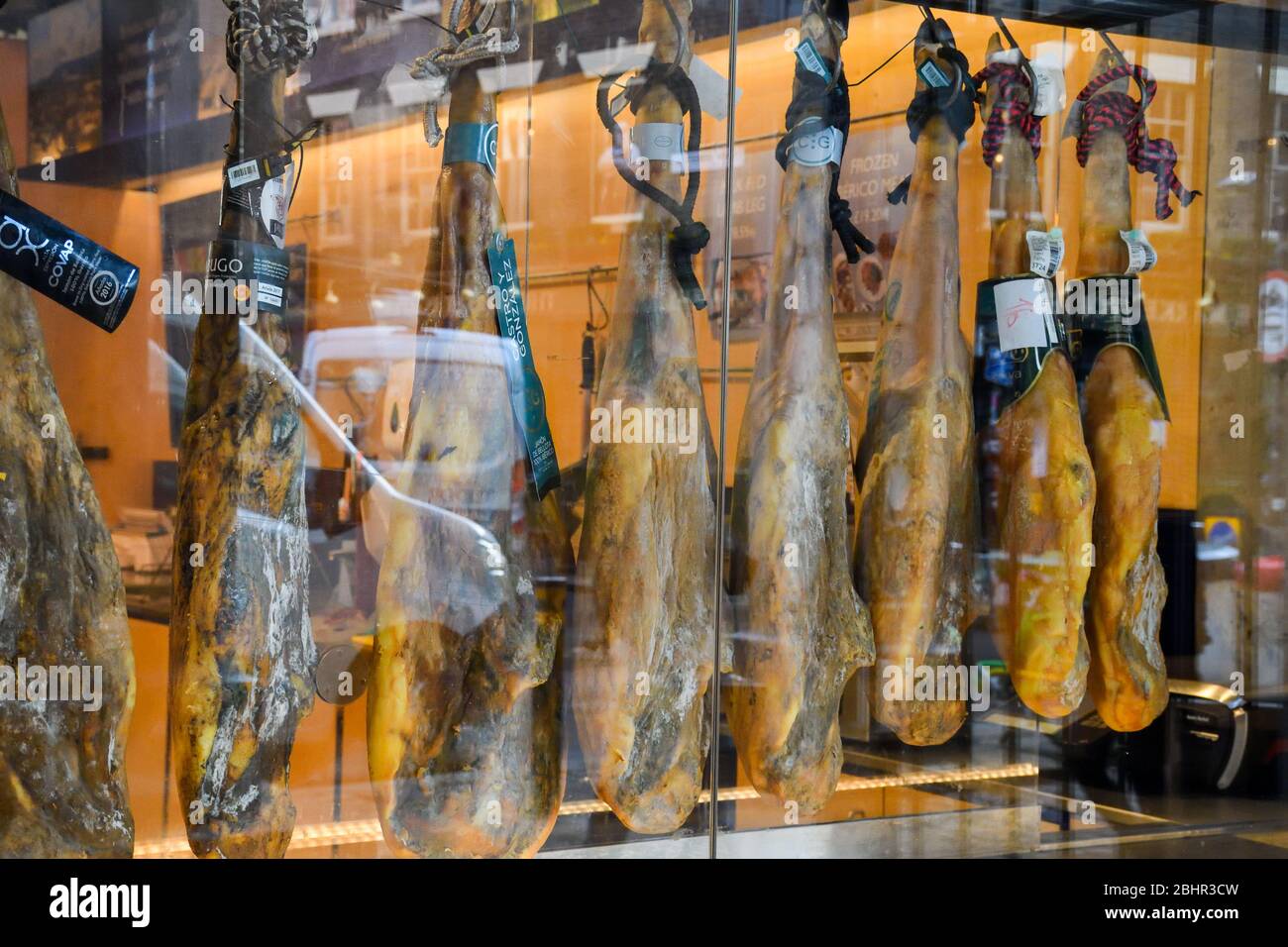 Iberico hamon speck hires stock photography and images Alamy