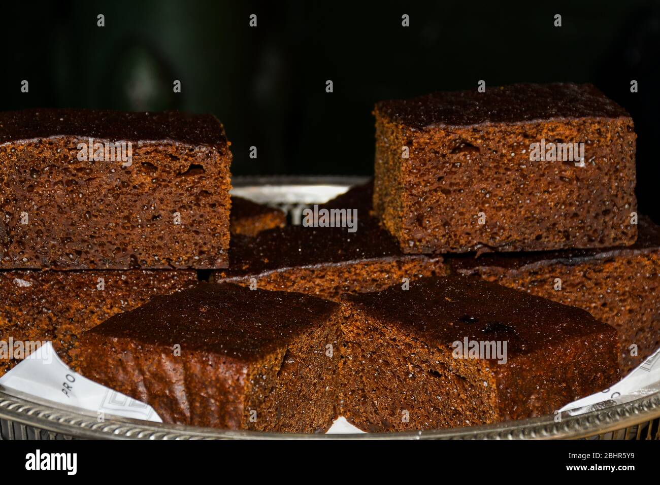 Bakery Display Brownie High Resolution Stock Photography And Images Alamy