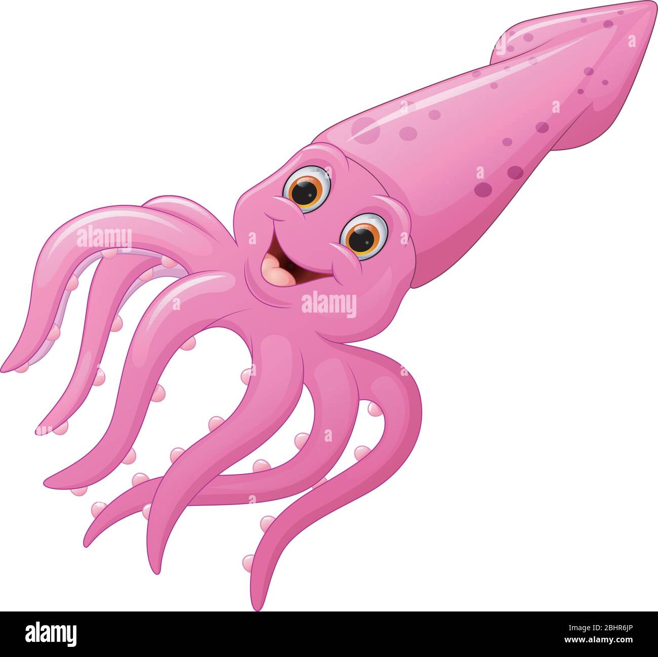 illustration of cute octopus Stock Vector Image & Art - Alamy