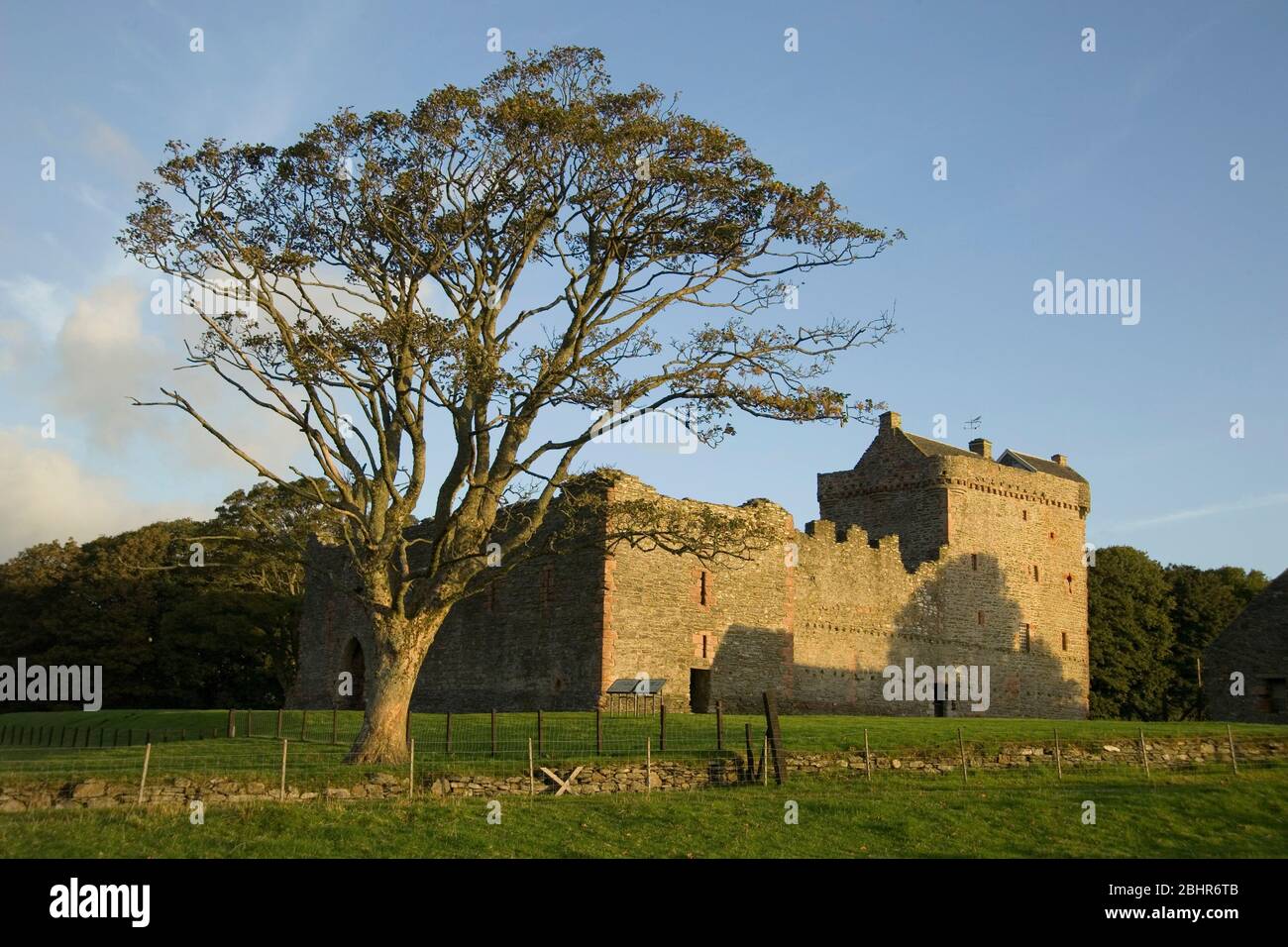 Skipness Castle, Kintyre, Argyll Stock Photo