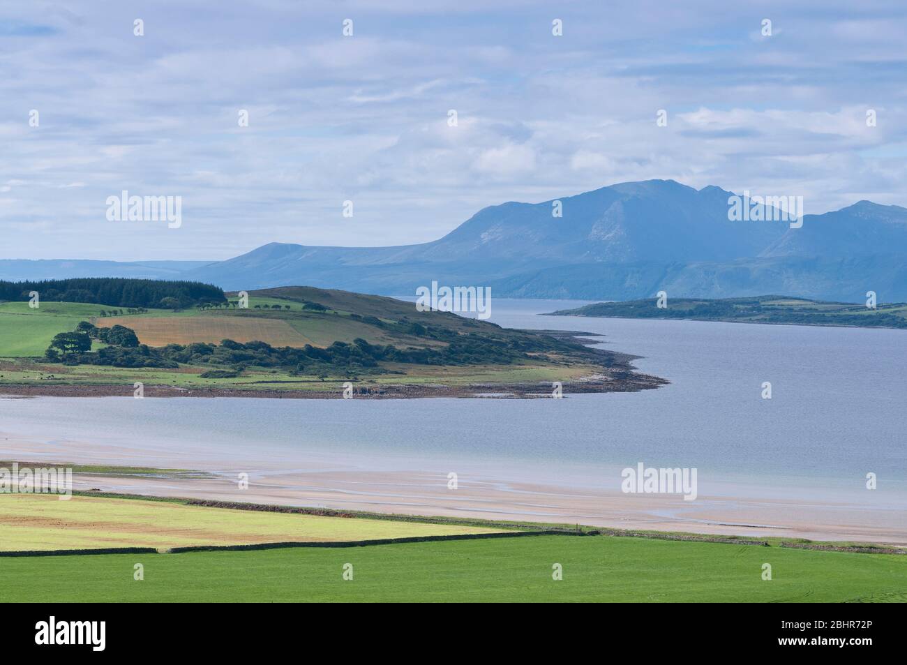 Ettrick Bay, Isle of Bute Stock Photo