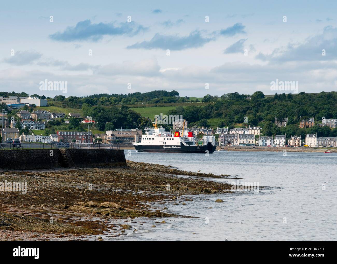 Rothesay seafront Stock Photo