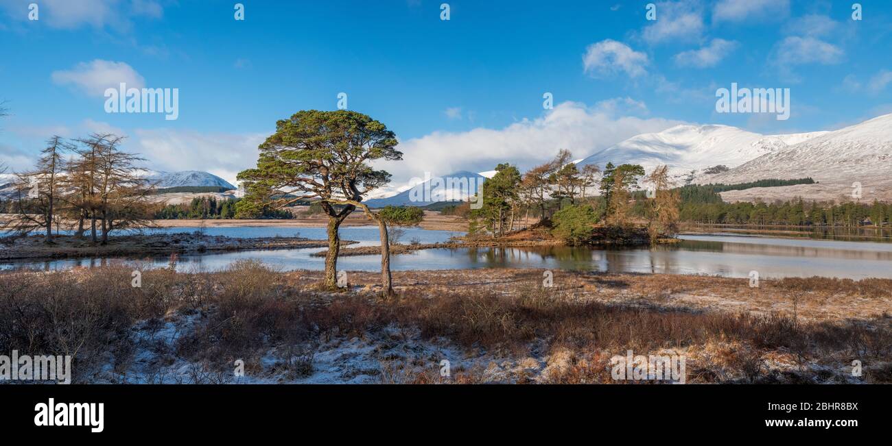 Loch Tulla by Bridge of Orchy, Argyll Stock Photo