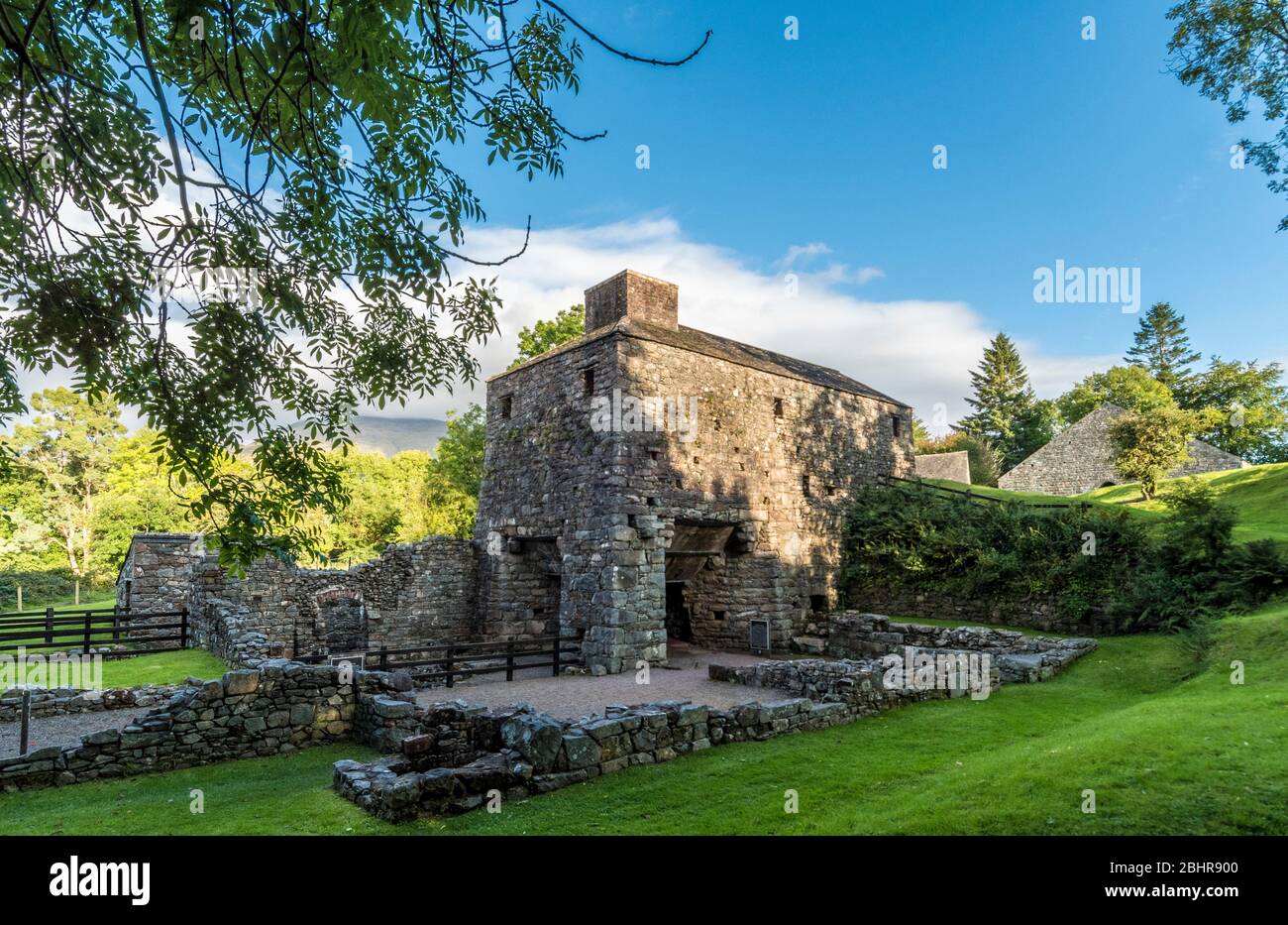 Bonawe Iron Furnace, Taynuilt, Argyll Stock Photo Alamy