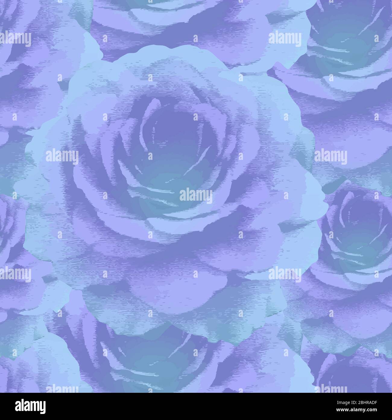 Seamless texture of bright blue roses Stock Photo - Alamy
