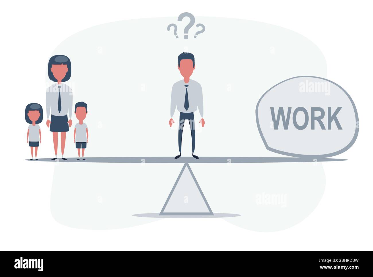 Imbalance woman Stock Vector Images - Alamy