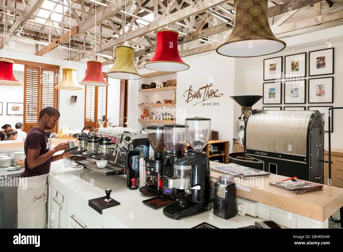 Johannesburg, South Africa January 14, 2013 Counter space inside