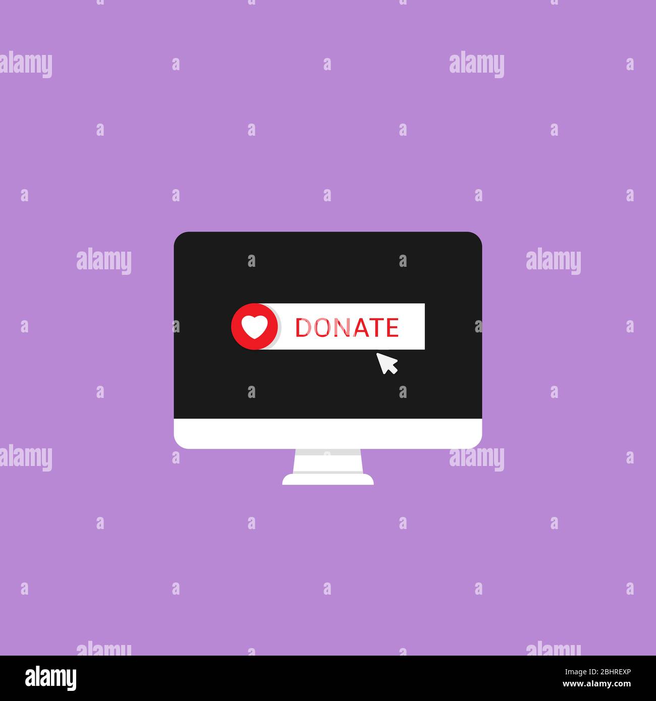 Please Donate and Give Green Sign Set Stock Vector Image & Art - Alamy