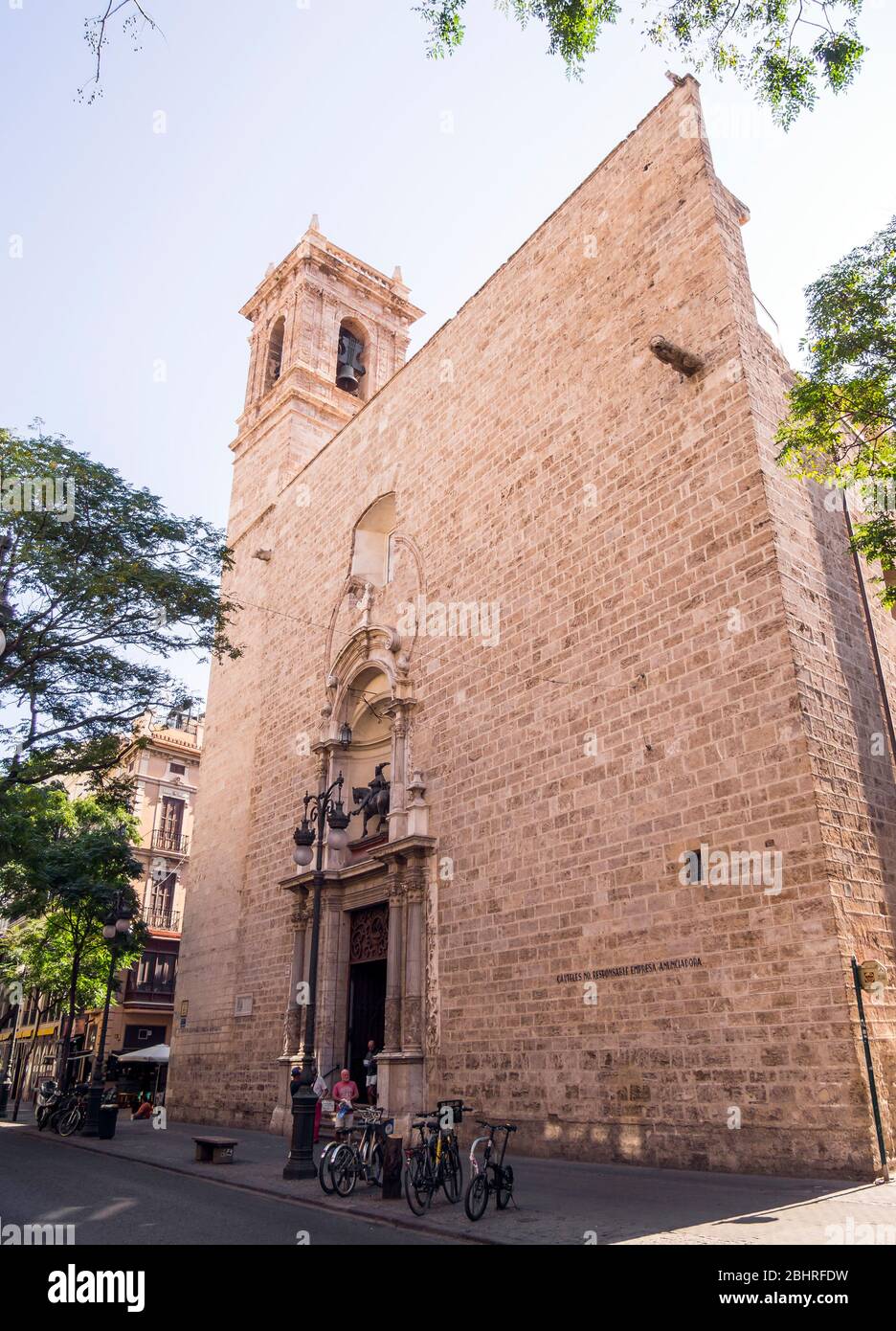 Iglesia de San Martín. Valencia. Comunidad Valenciana. España Stock Photo