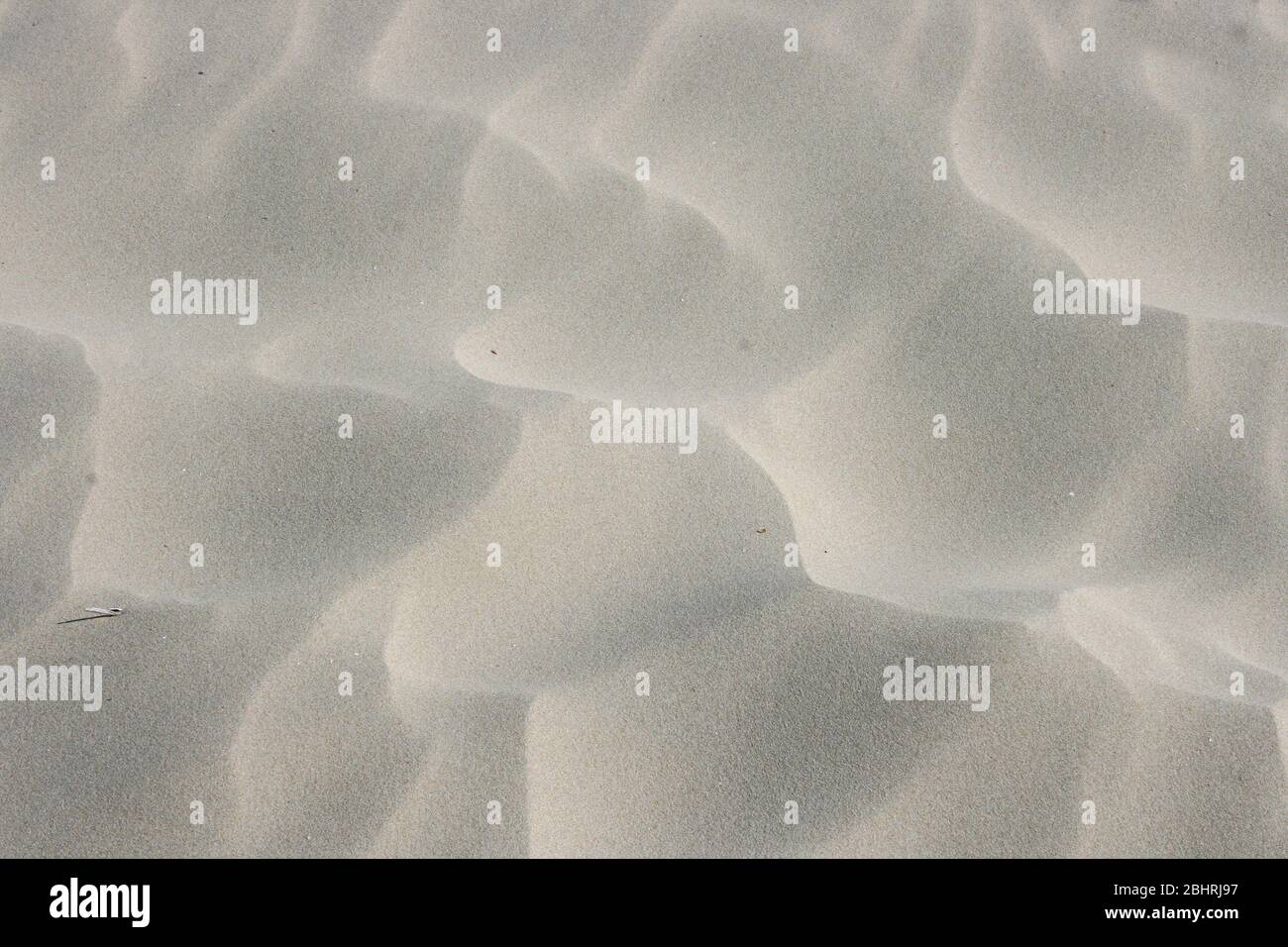 wavy pattern in beige sand welliges Muster in beigem Sand Stock Photo ...