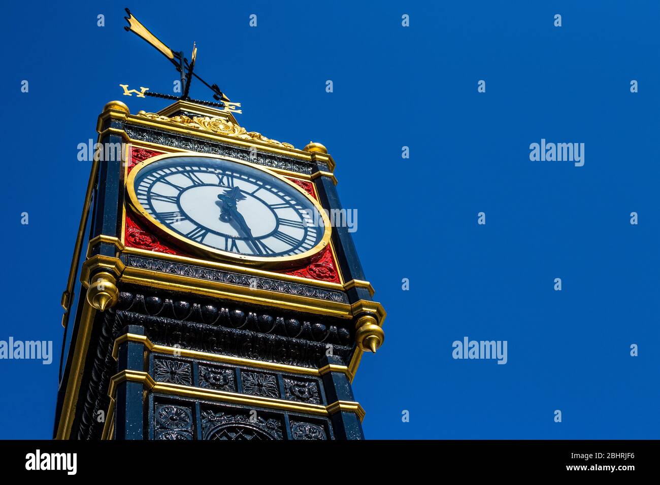 Little Ben, Victoria Street, Westminster, London, England, UK Stock Photo