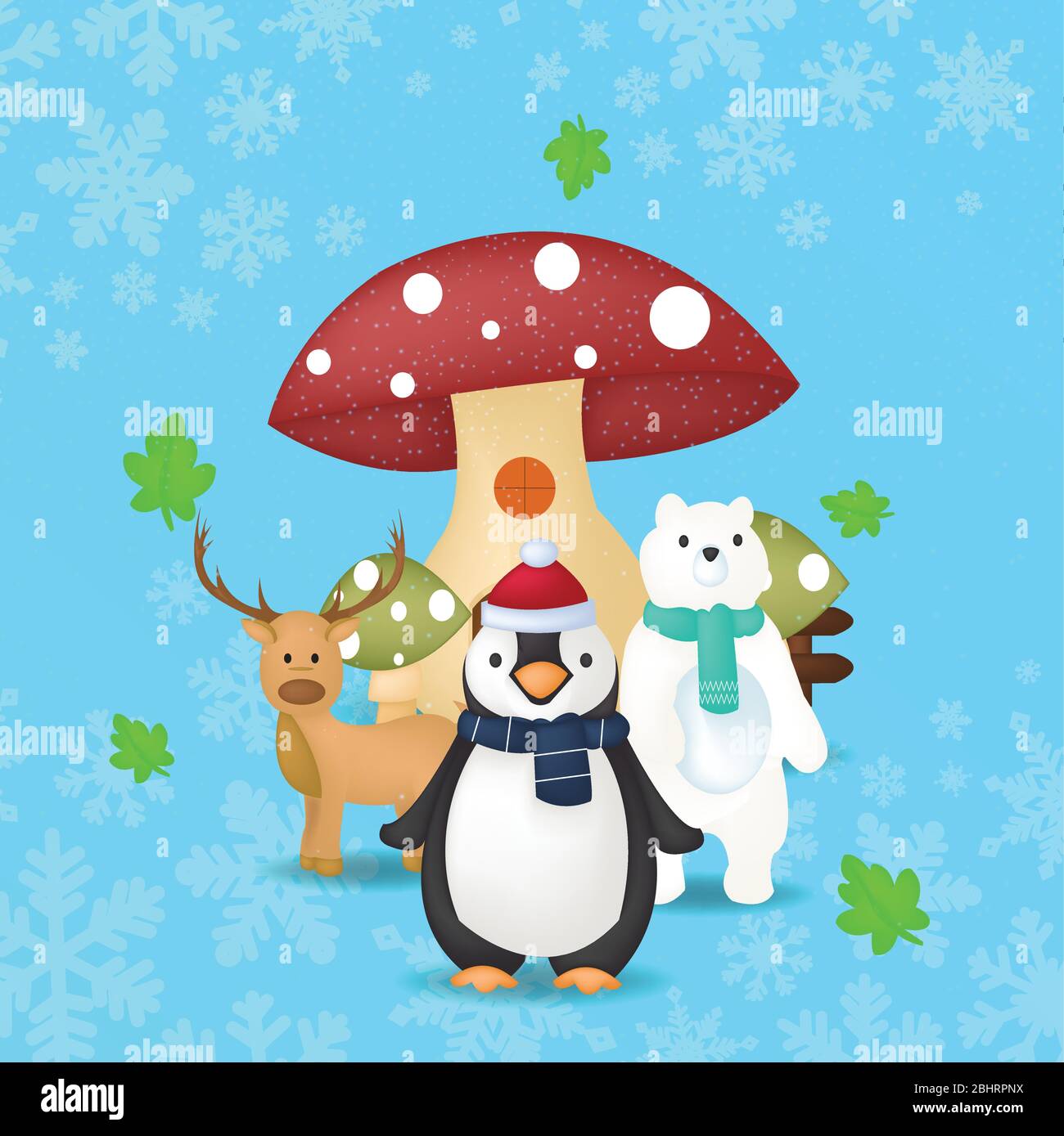 Merry Christmas Design Background. Creative design for your Christmas background. vector illustration Stock Vector