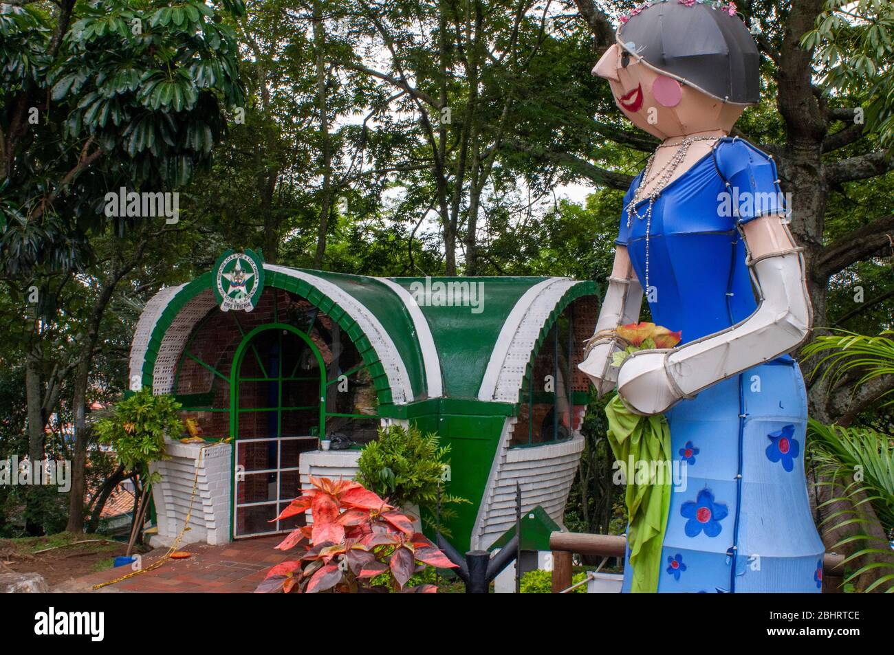 Parque San Antonio en Cali Colombia Fotografía de stock - Alamy