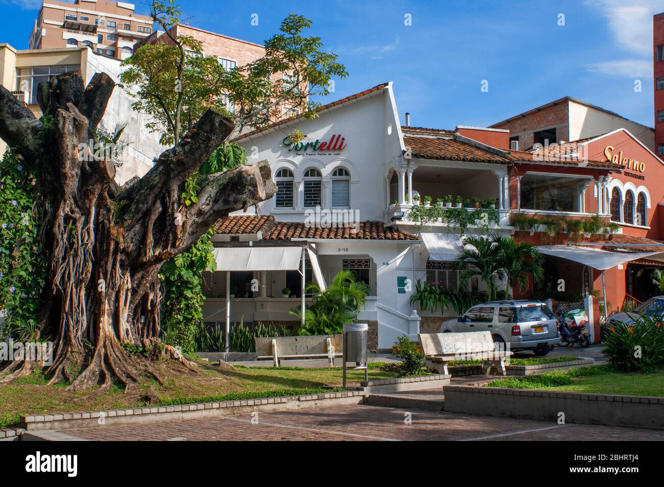 Tortelli Restaurant and Salerno restaurant in Cali the Cauca Valley, Colombia, South America Stock Photo