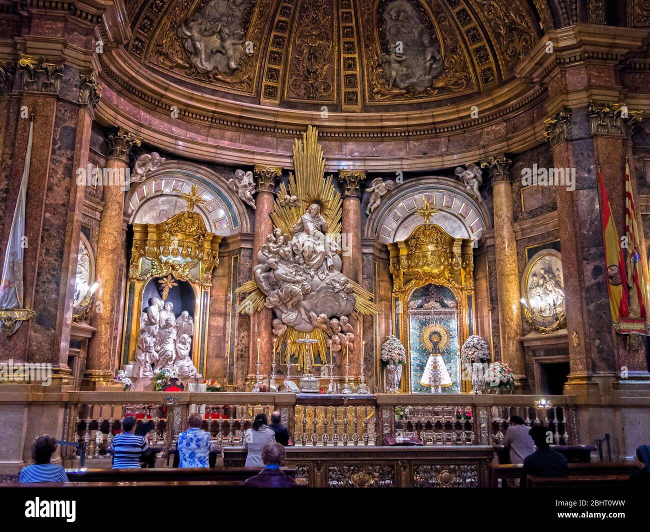 Santa capilla de Nuestra Señora del Pilar. Basílica de Nuestra Señora