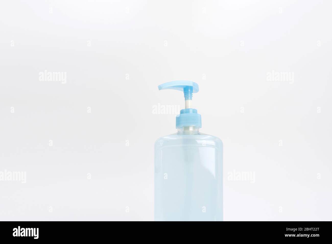 Download Isolated Blue Alcohol Gel Bottle And Pump On White Background Stock Photo Alamy PSD Mockup Templates