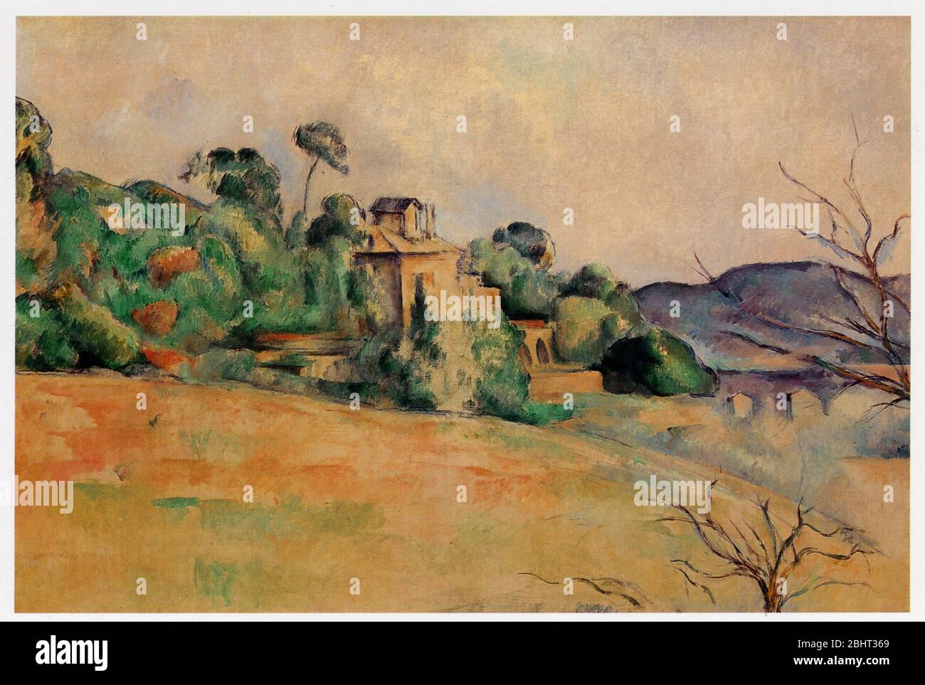 Paul Cézanne (1839-1906). Paysage du midi. Huile sur toile. 1885-1887 Stock Photo
