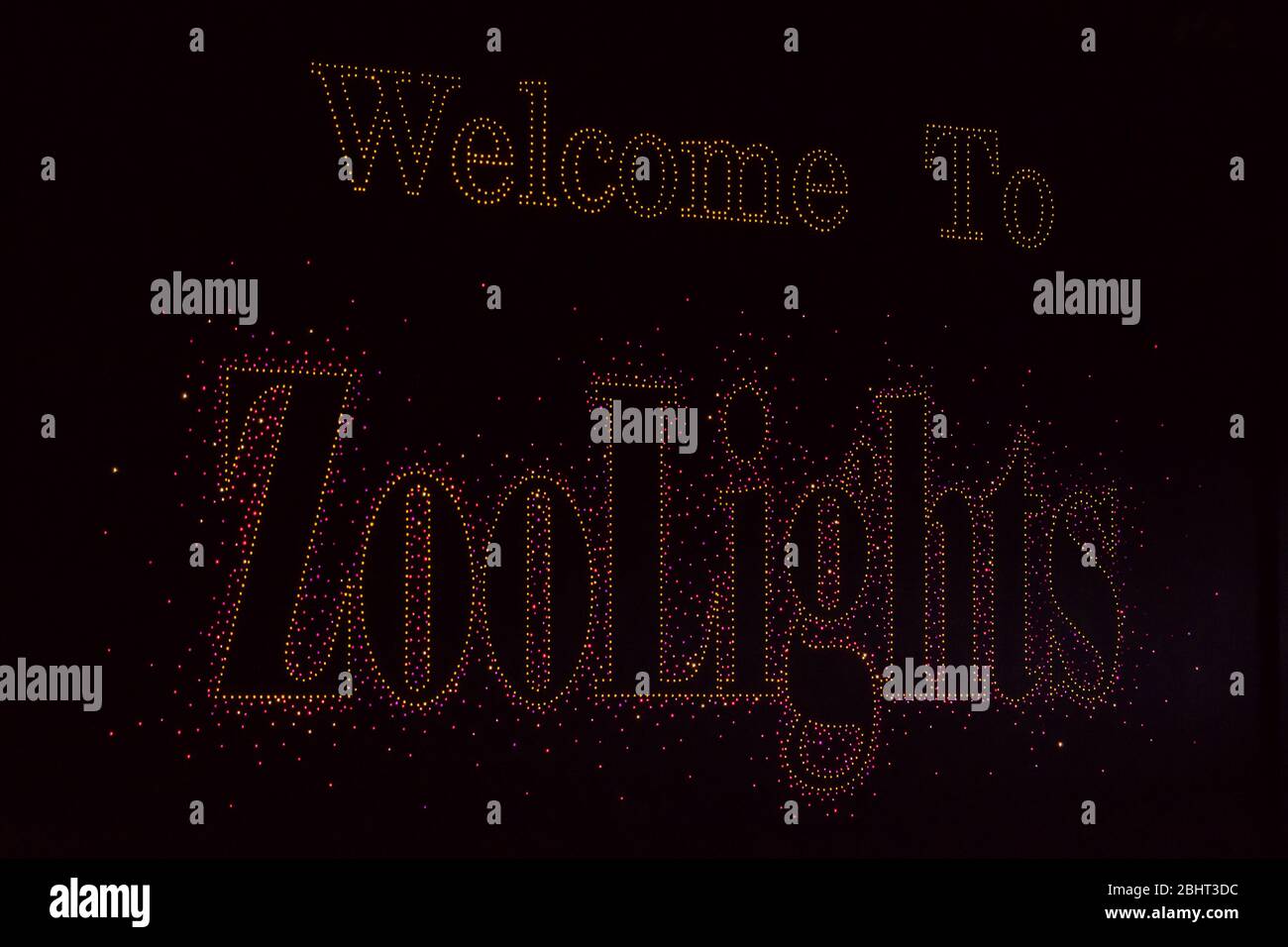 Phoenix Zoolights A Holiday Tradition Stock Photo Alamy