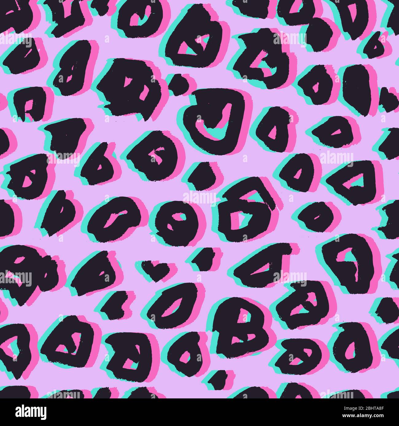 Animal background. Leopard or Cheetah or Jaguar. Mammals Fur seamless