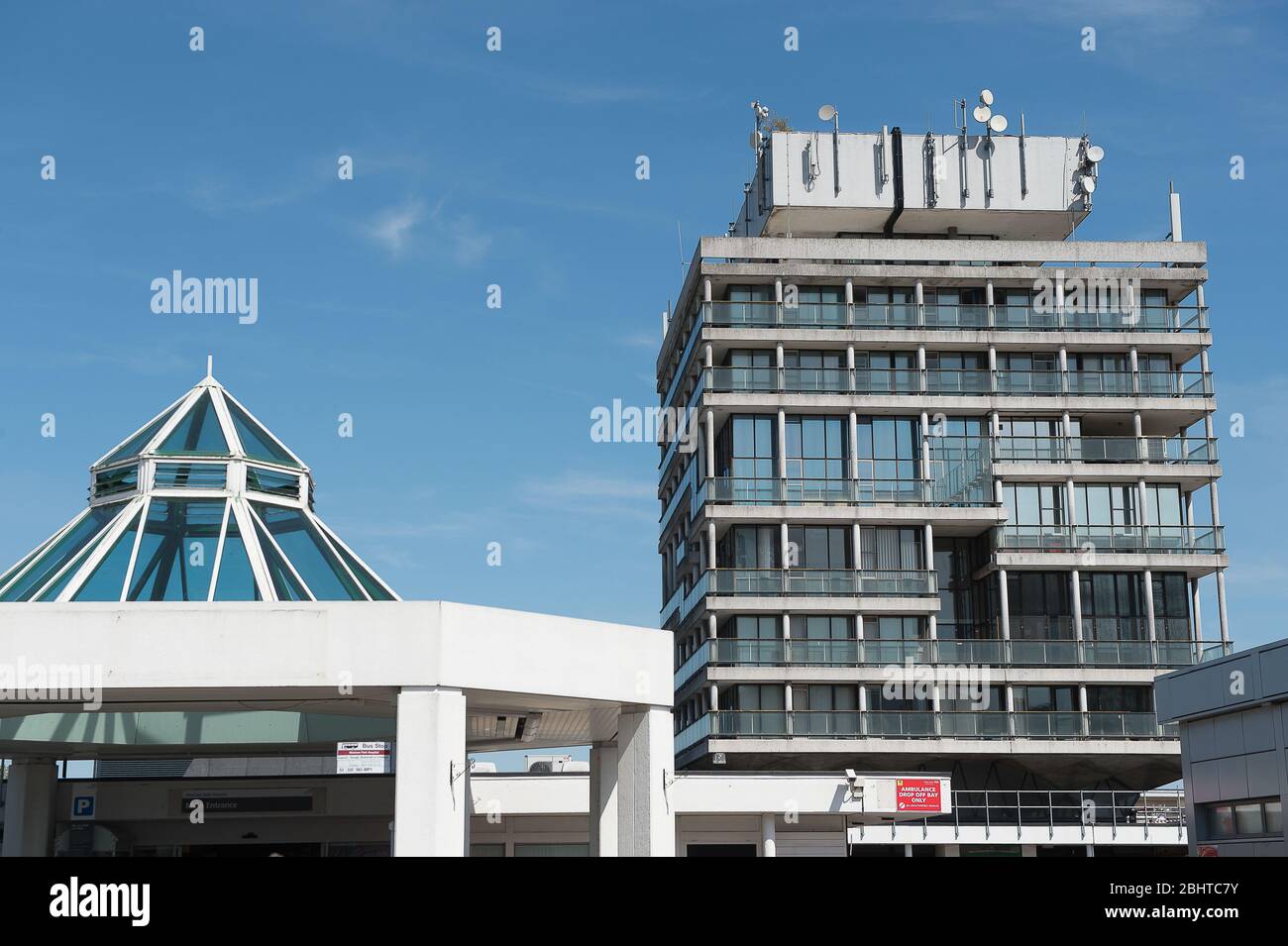 Slough, Berkshire, UK. 1st August, 2018. Wexham Park Hospital in Slough