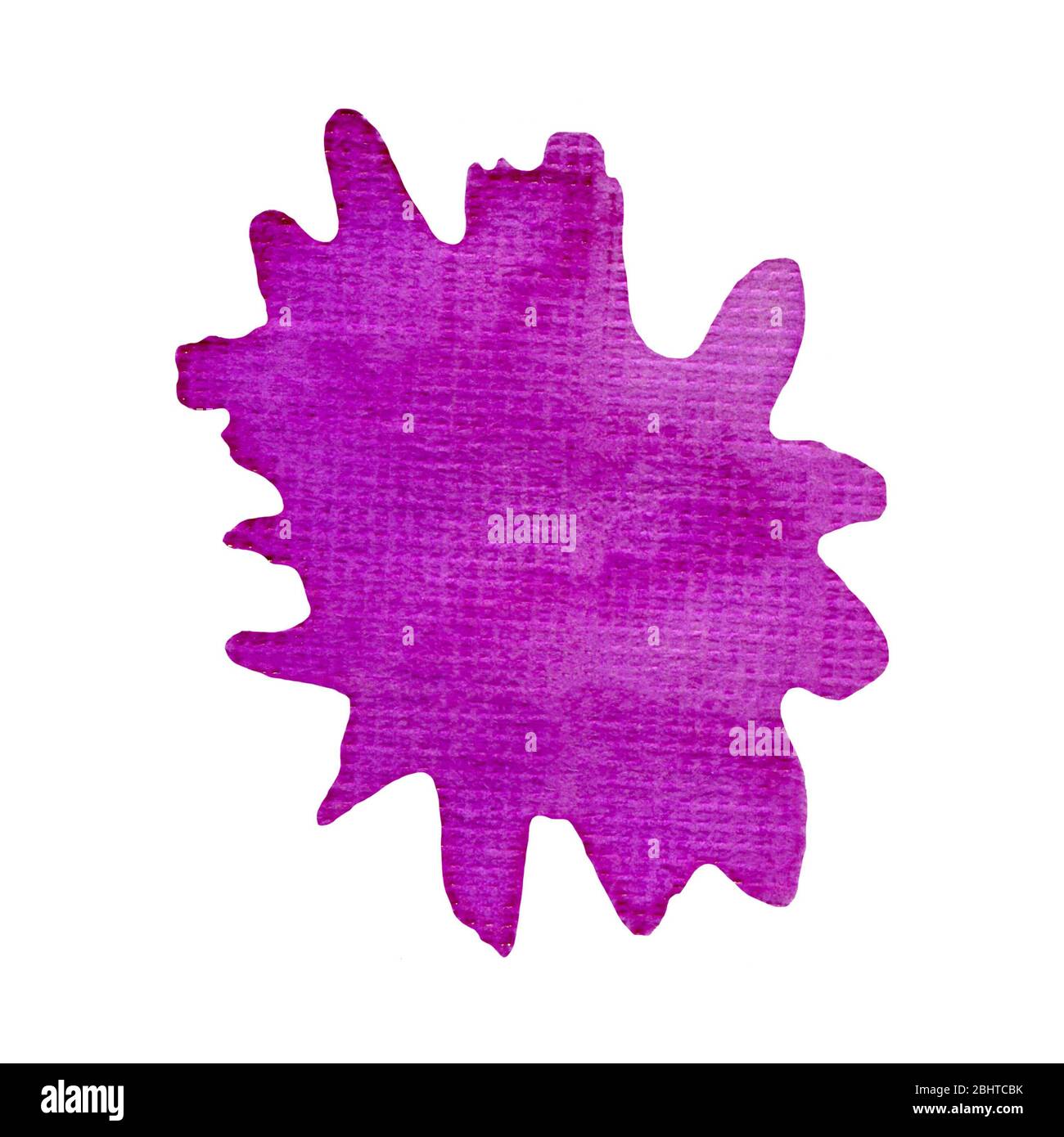 Purple abstract watercolor spot isolated on white backgrounds. Colorful  violet blot. Purple violet watercolor drop background. Ultra violet blot.  Viol Stock Photo - Alamy