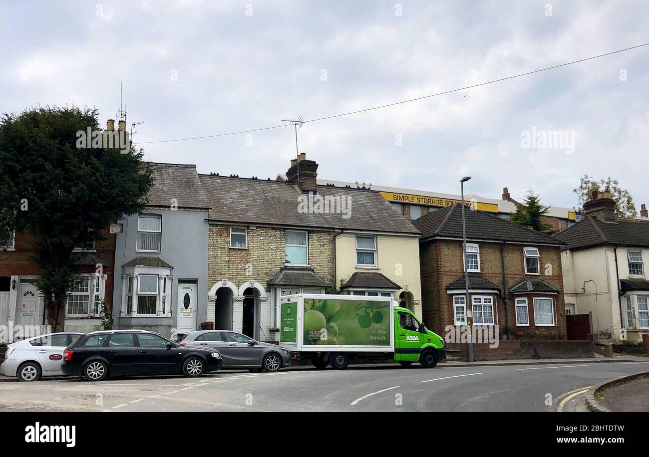 Asda delivery van hires stock photography and images Alamy