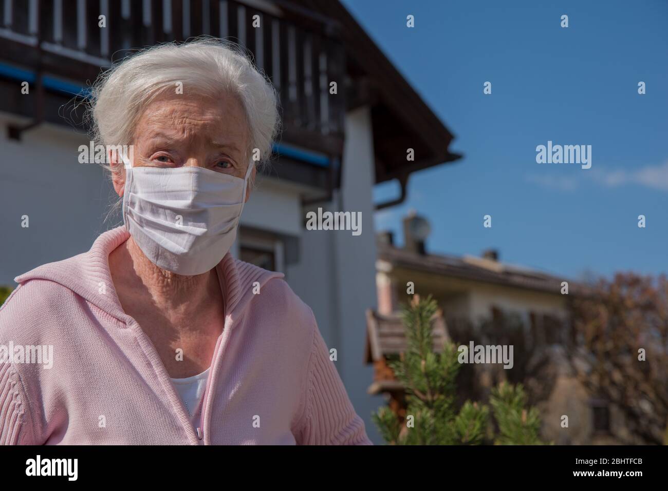 Old woman mask hi-res stock photography and images - Alamy