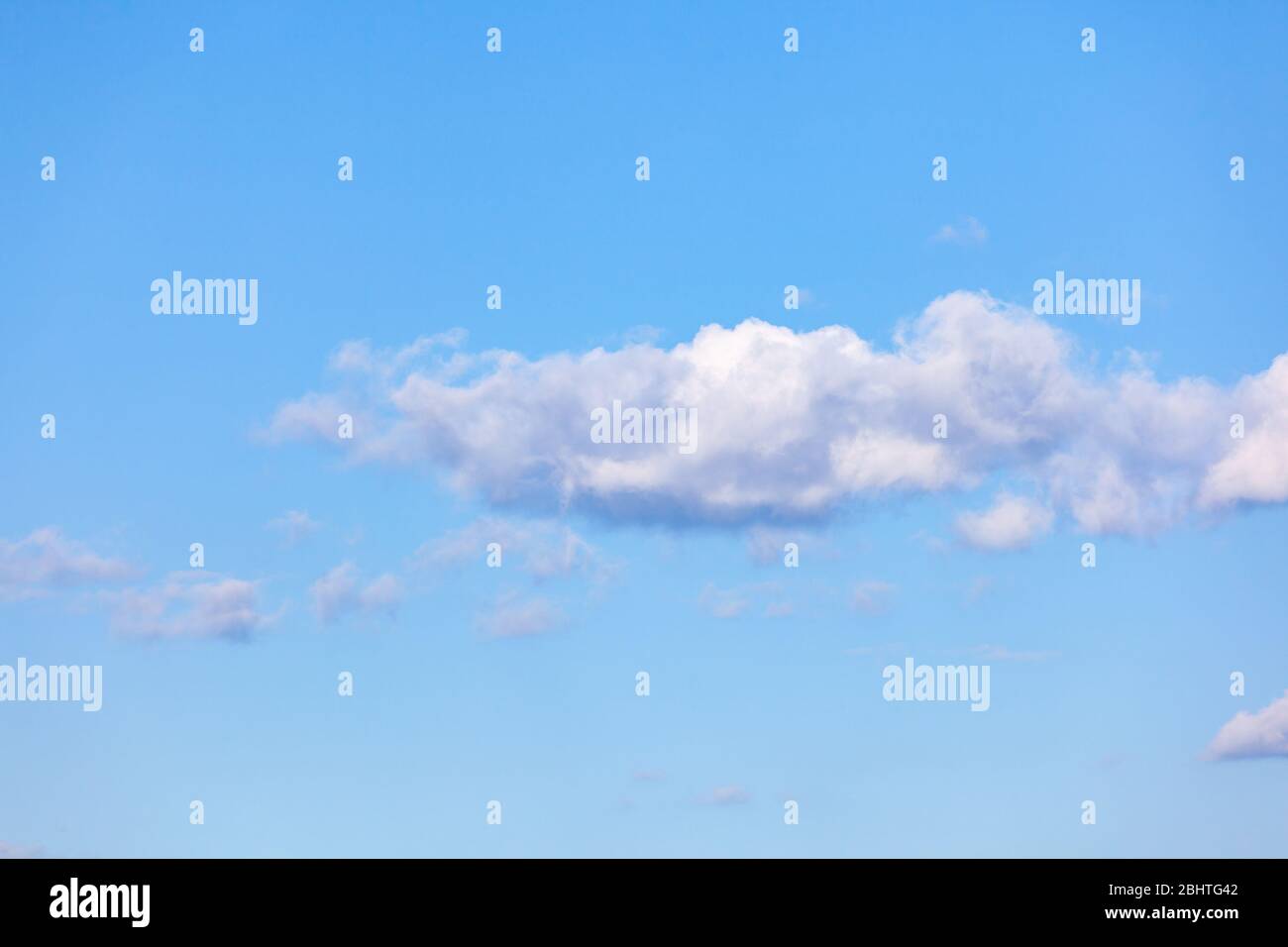 Blue sky background with white clouds, texture Stock Photo - Alamy